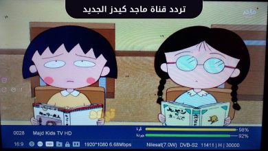 تردد قناة ماجد كيدز على نايل سات